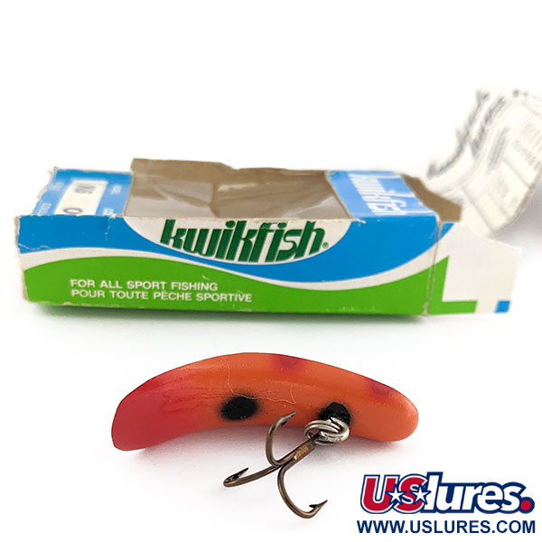  Helin Tackle Kwikfish K6, 3/32oz Red OB fishing lure #17567