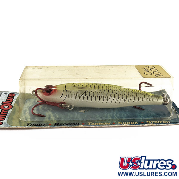  L&S Bait Mirro lure MirrOlure S20MR Suspending Twitchbait, 1/2oz  fishing lure #17568