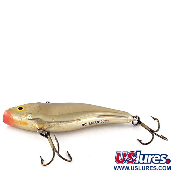 Vintage   Rapala Rattl'n RAP 07, 3/5oz G (Gold) fishing lure #17590