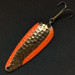 Vintage  Acme Wonderlure, 2/5oz Copper/orange UV fishing spoon #17591