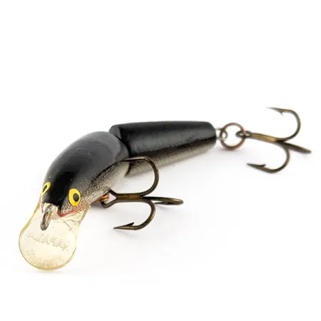 Vintage Rapala Jointed J7 (Finland), 1/8oz G (Gold) fishing lure #17594