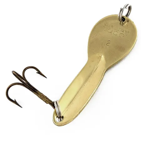 Vintage Loco 2 Glen Evans, 1/4oz Gold fishing spoon #17600