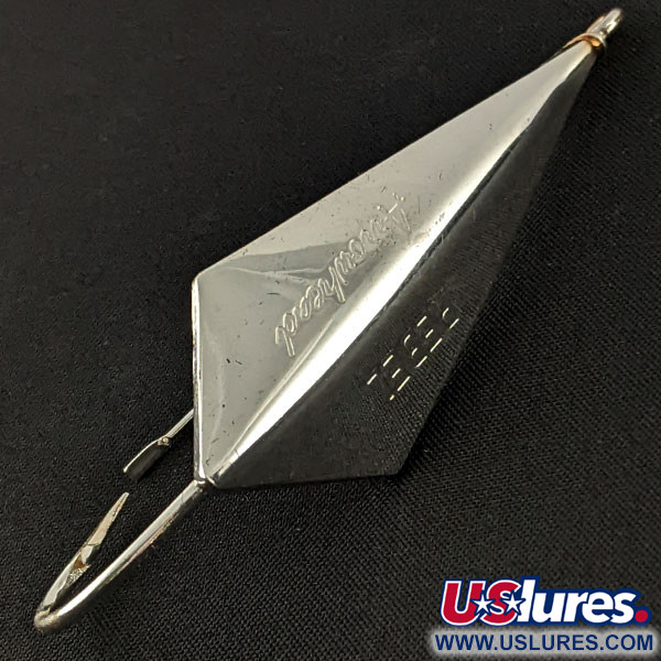 Vintage Rebel Arrowhead, 2/5oz Silver fishing spoon #17601