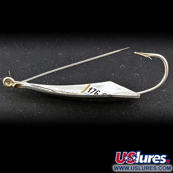Vintage   Rebel Arrowhead, 2/5oz silver fishing spoon #19783