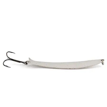 Vintage  ​Acme Flash-King Wobbler, 1/3oz Nickel/blue fishing spoon #17602