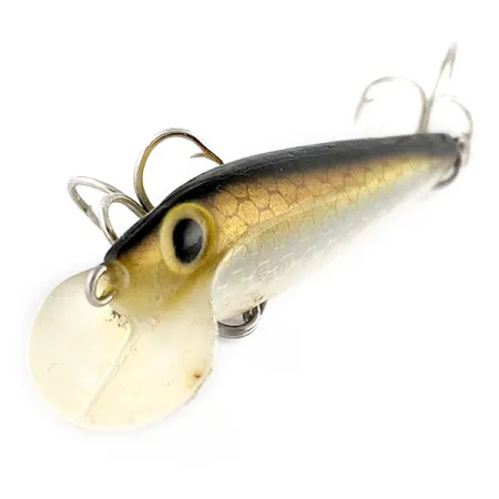 Vintage Storm Thin Fin Shiner Minnow, 1/8oz Gold fishing lure #17603