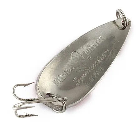 Vintage Mister Twister Shelby Sportfisher, 2/5oz Red/white/silver fishing spoon #17607