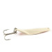 Vintage  Z-RAY Lures Z-Ray, 1/4oz White Red fishing spoon #17608