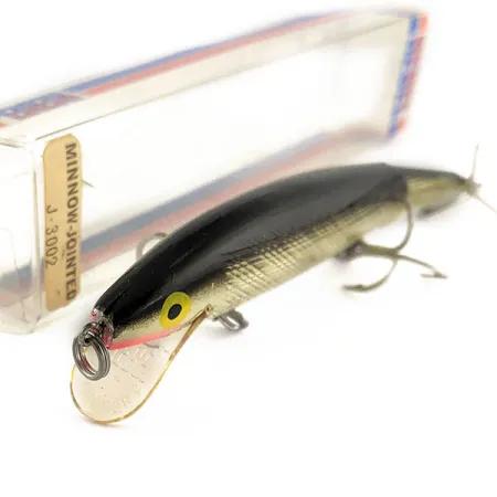 Rebel Floater Jointed F14 (1970s) J-3002, 3/5oz Gold fishing lure #17610