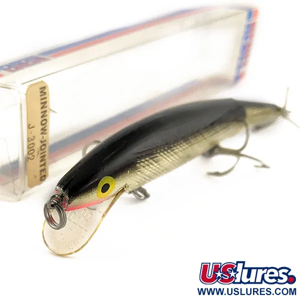   Rebel Floater Jointed F14 (1970s) J-3002, 3/5oz Gold fishing lure #17610