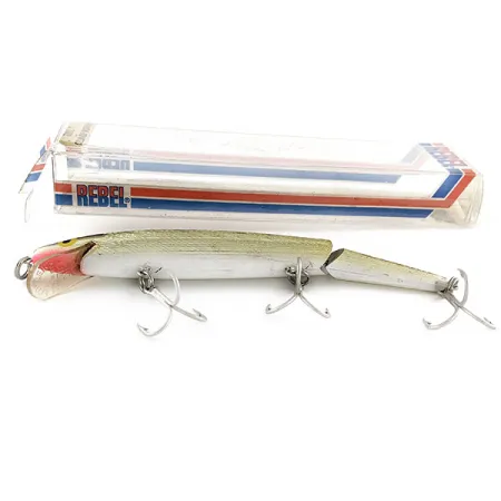 Rebel Floater Jointed F14 (1970s) J-3002, 3/5oz Gold fishing lure #17610
