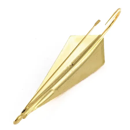 Vintage Rebel Arrowhead, 2/5oz Gold fishing spoon #17619