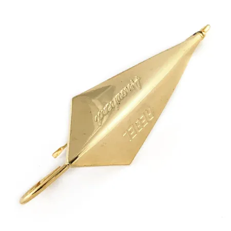 Vintage Rebel Arrowhead, 2/5oz Gold fishing spoon #17619