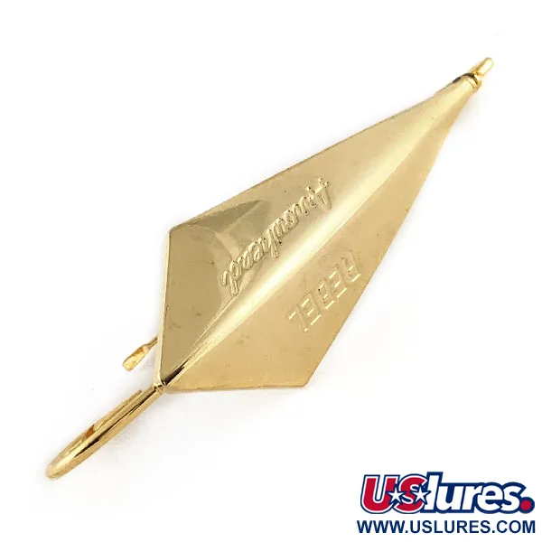 Vintage Rebel Arrowhead, 2/5oz Gold fishing spoon #17619