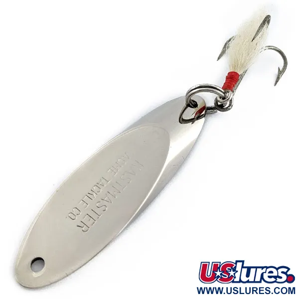 Vintage Acme Kastmaster, 3/4oz Nickel fishing spoon #17621
