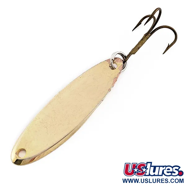 Vintage Acme Kastmaster, 1/4oz Gold fishing spoon #17622