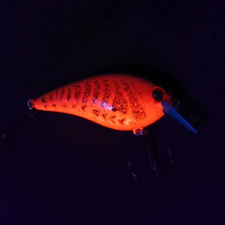 Vintage Strike King KVD 1.5 Silent square bill, 2/5oz Chili Craw fishing spoon #17631