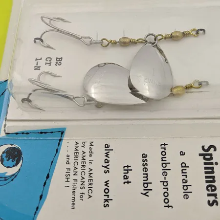 Glen Evans Colorado Spinner 1, 3/16oz Nickel spinning lure #17641