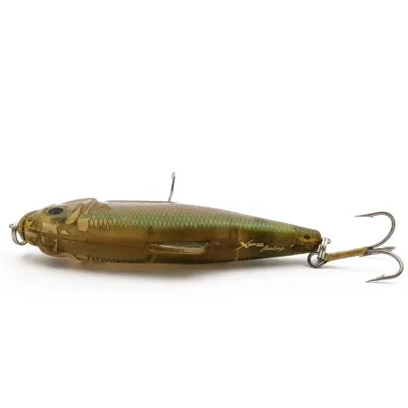 Vintage Bass Pro Shops Bass Pro Shop XPS Floating Rattle Shad Injured Minnow, 1/2oz fishing lure #17648
