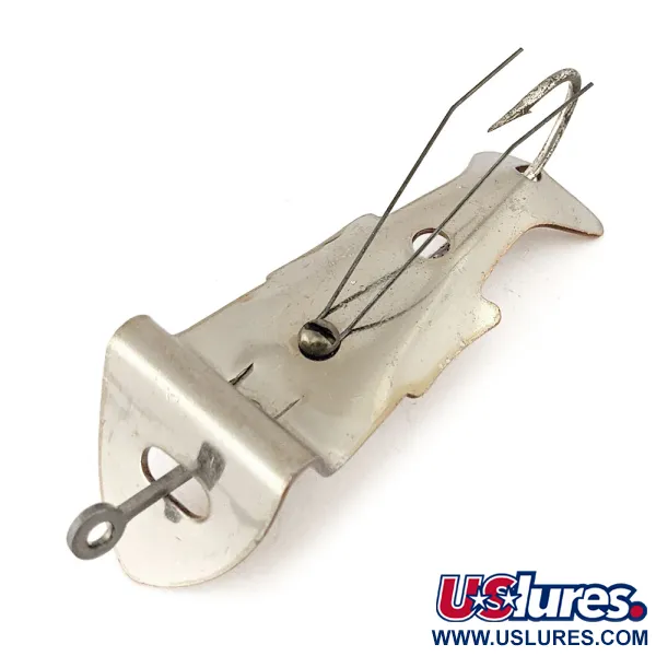 Vintage Shurebite inc Shurebite Minnow weedless spoon, 3/4oz fishing spoon #17655