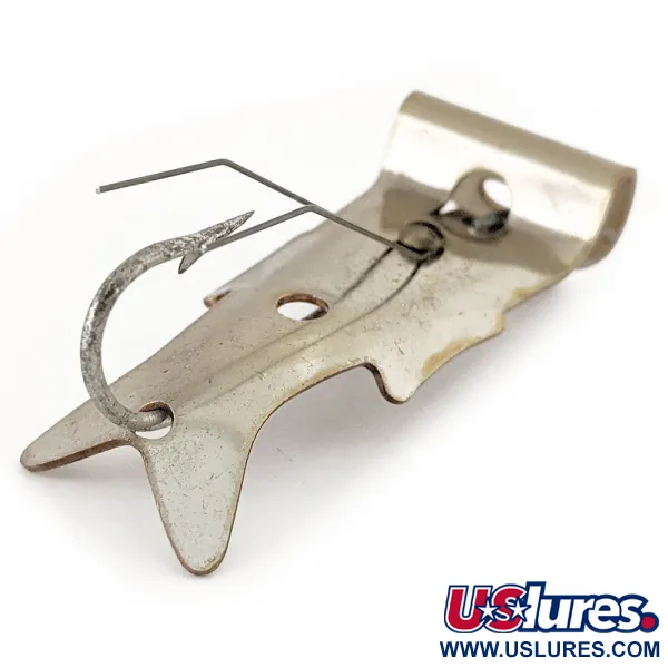 Vintage Shurebite inc Shurebite Minnow weedless spoon, 3/4oz fishing spoon #17655