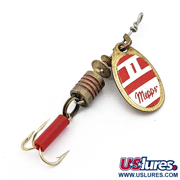 Vintage   Mepps Aglia 1, 1/8oz  spinning lure #17658