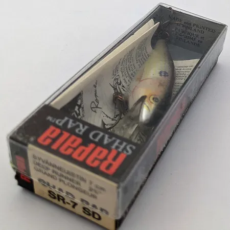 Rapala Shad Rap Deep Runner 07 , 1/4oz SD fishing lure #17659