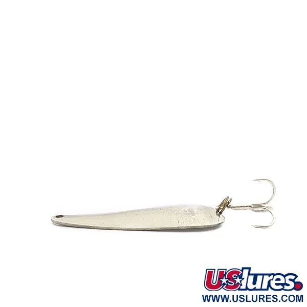 Vintage Wright & McGill Streamliner, 1/4oz Nickel fishing spoon #17663