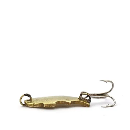 Vintage Shoff's Triple Teazer, 1/8oz Brass fishing spoon #17679