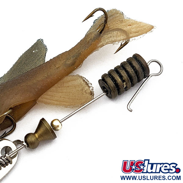 Vintage Kmart Kresge Deportivas 1 4oz Nickel spinning lure 17682