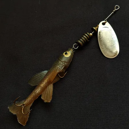 Vintage Kmart Kresge Deportivas, 1/4oz Nickel spinning lure #17682