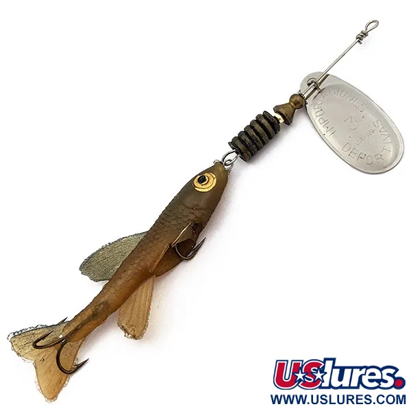 Vintage   Kmart Kresge Deportivas, 1/4oz Nickel spinning lure #17682