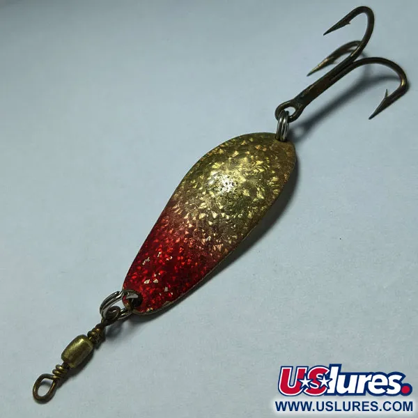 Vintage Johnny Walker Dr.Walker's Johnny REB, 1/3oz Crystal fishing spoon #17690