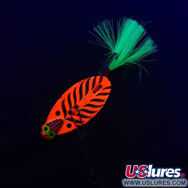 Vintage  Mann's Bait  Mann's Dancer, 1/2oz Red/black/yellow fishing #17691