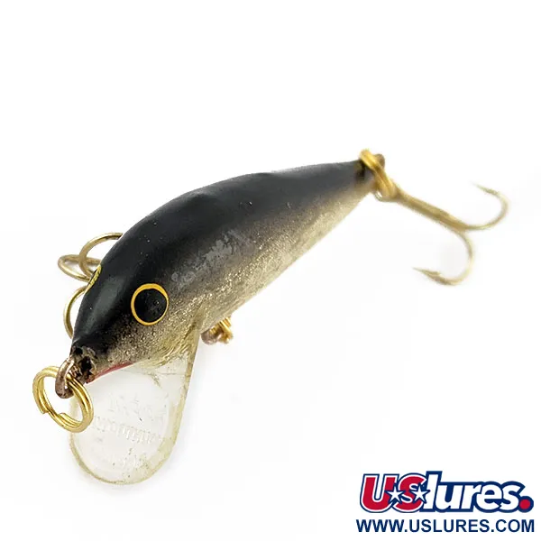 Vintage   Rapala Countdown S5 Finland, 3/16oz Gold fishing lure #17726
