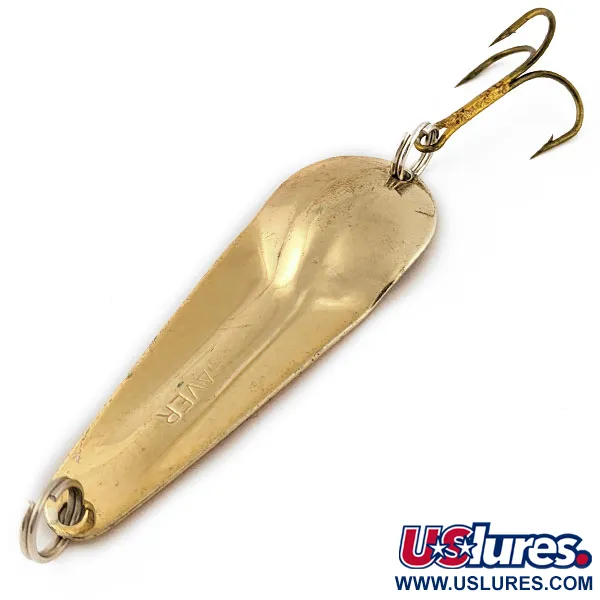 Vintage   ​James Aitken Haver, 2/5oz Gold fishing spoon #17736