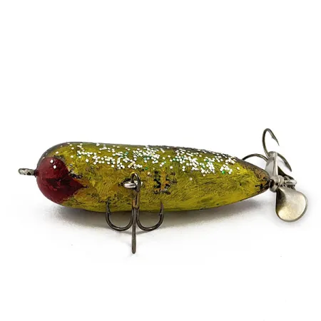 Vintage Heddon Baby Torpedo, 1/4oz Frog fishing lure #17741