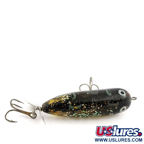 Vintage   Heddon Baby Torpedo, 1/4oz Frog fishing lure #17741