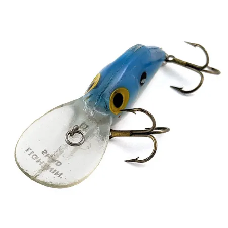 Vintage Storm Lightning Shad (Pre Rapala), 1/3oz Blue fishing lure #17746