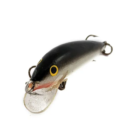 Vintage Rapala Original Floater F5, 3/32oz S (Silver) fishing lure #17749