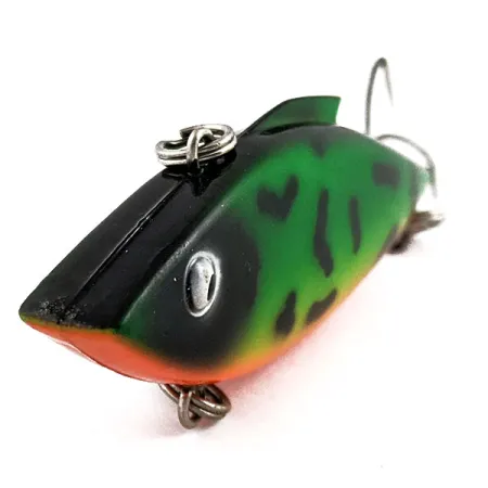 Vintage Bill Lewis Rat-L-Trap, 2/5oz Fire Tiger fishing lure #17777