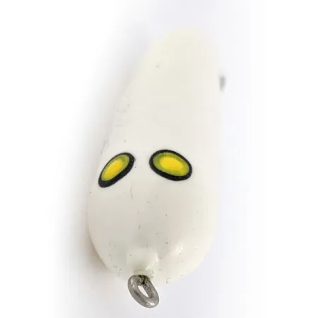 Vintage Mann's Bait  Mann's  Ghost Weedless, 2/5oz White fishing lure #17780