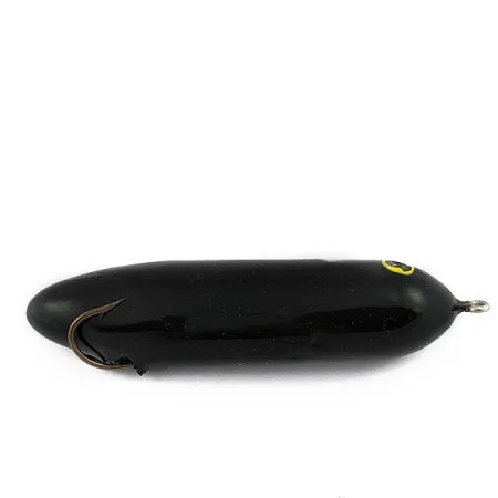 Vintage Mann's Bait  Mann's  Ghost Weedless, 2/5oz Black fishing lure #17800