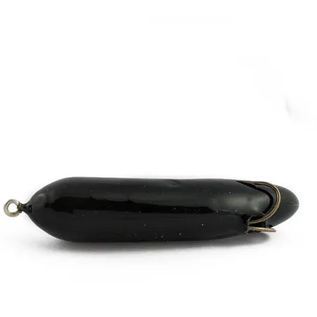 Vintage Mann's Bait  Mann's  Ghost Weedless, 2/5oz Black fishing lure #17800