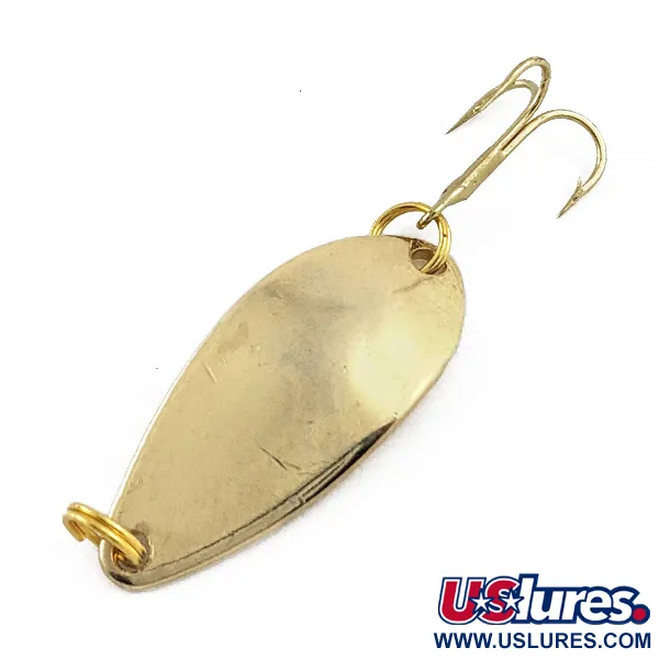 Vintage Acme Little Cleo, 1/8oz Gold fishing spoon #17809