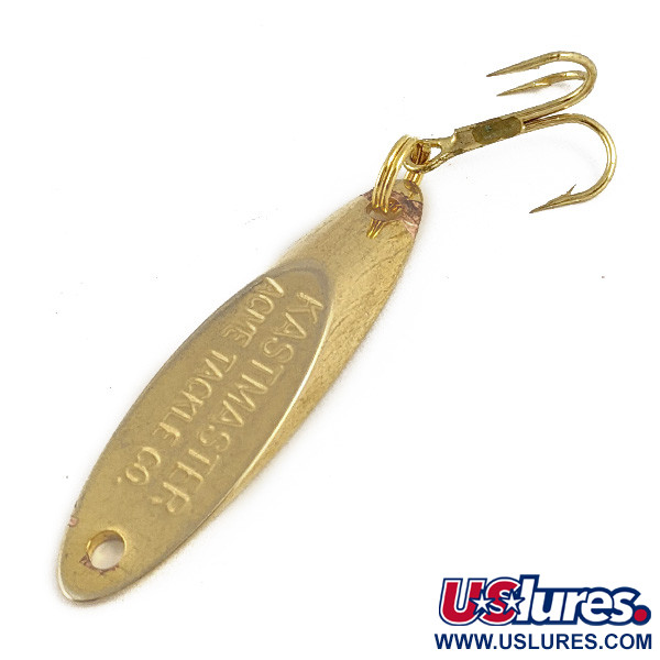 Vintage  Acme Kastmaster, 1/8oz Gold fishing spoon #17851