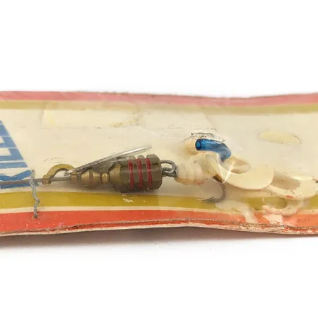 Mepps Comet 0 Combo Killer (1980s), 1/8oz Silver spinning lure #17863