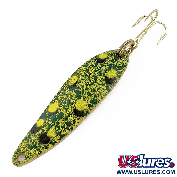 Acme Fiord Spoon, 1/4oz Frog fishing spoon #17870