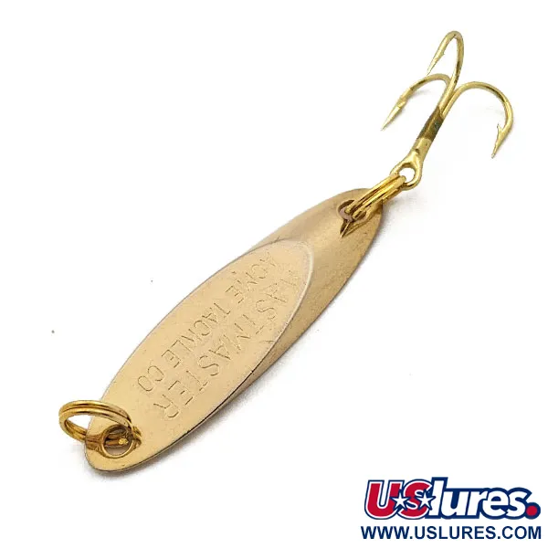 Vintage Acme Kastmaster, 1/8oz Gold fishing spoon #17892