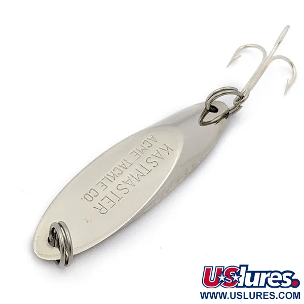 Vintage Acme Kastmaster, 3/8oz Nickel fishing spoon #17897